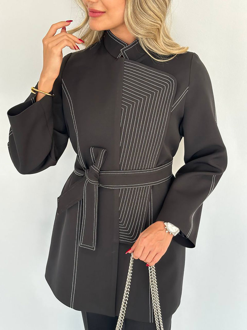 کت دوخت سفید لیارا